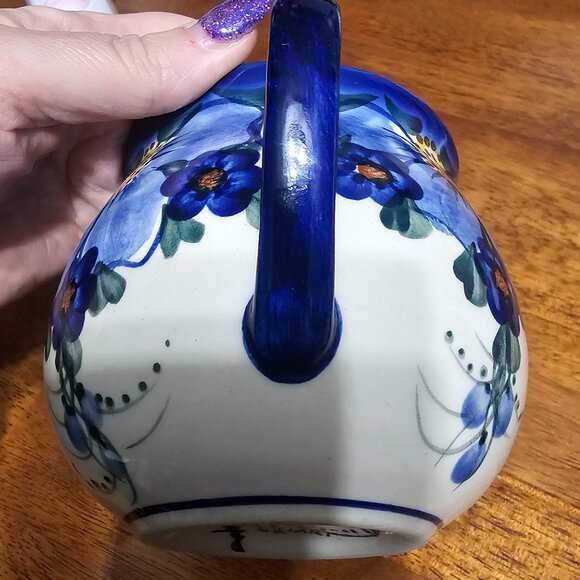 Boleslawiec Polish Pottery Bubble Mug - Picture 4 of 7